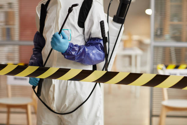 Professional Blood Cleanup technician working in Mountain View, MO